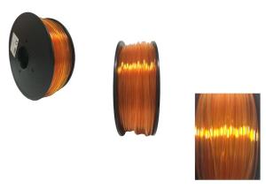 Quality 1 Kg Spool Orange PLA 3D Printer Filament Dimensional Accuracy 1.75mm wholesale