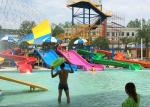 2000sq.M Rainbow Outdoor Spiral Tube Water Slide