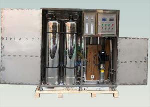 Quality Industrial RO Water Treatment System , 1TPH Containerized Water Treatment Plant wholesale