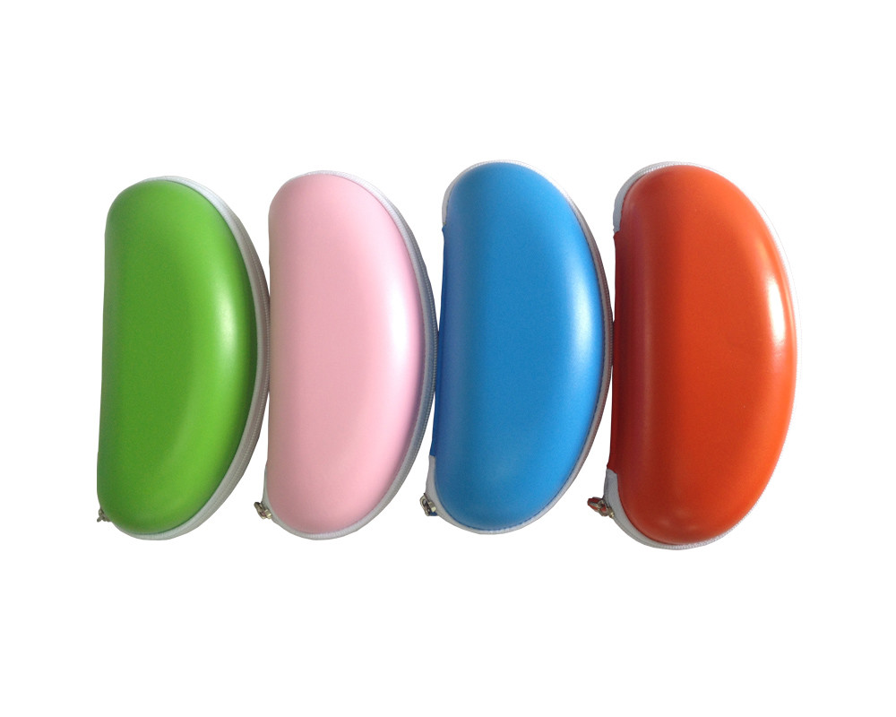 Portable Zipper EVA Mens Womens Sunglasses Case Colorful Protective