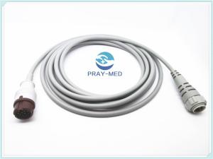 Quality Mindray PM9000 Invasive Blood Pressure Cable 4mm Diameter With Medix Yoke Side wholesale