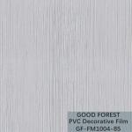 Decorative PVC Film For Furniture Cloth Grain Type Good Flowability