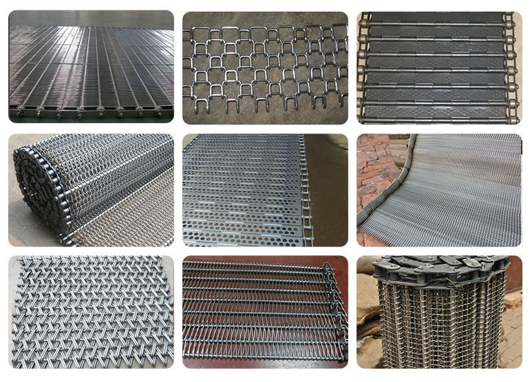 304 Stainless Steel Wire Mesh Conveyor Belt , Honeycomb Belt Conveyor Heat Resistant