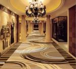 Large Area Full Of Printed Commercial Floor Mat Customized Hotel Carpet
