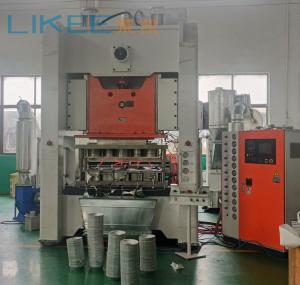 Quality Silver Aluminum Foil Plate Making Machine With High Precised Steel wholesale
