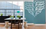 PET Felt Polyester Fiber Acoustic Room Dividers 1220x2440mm