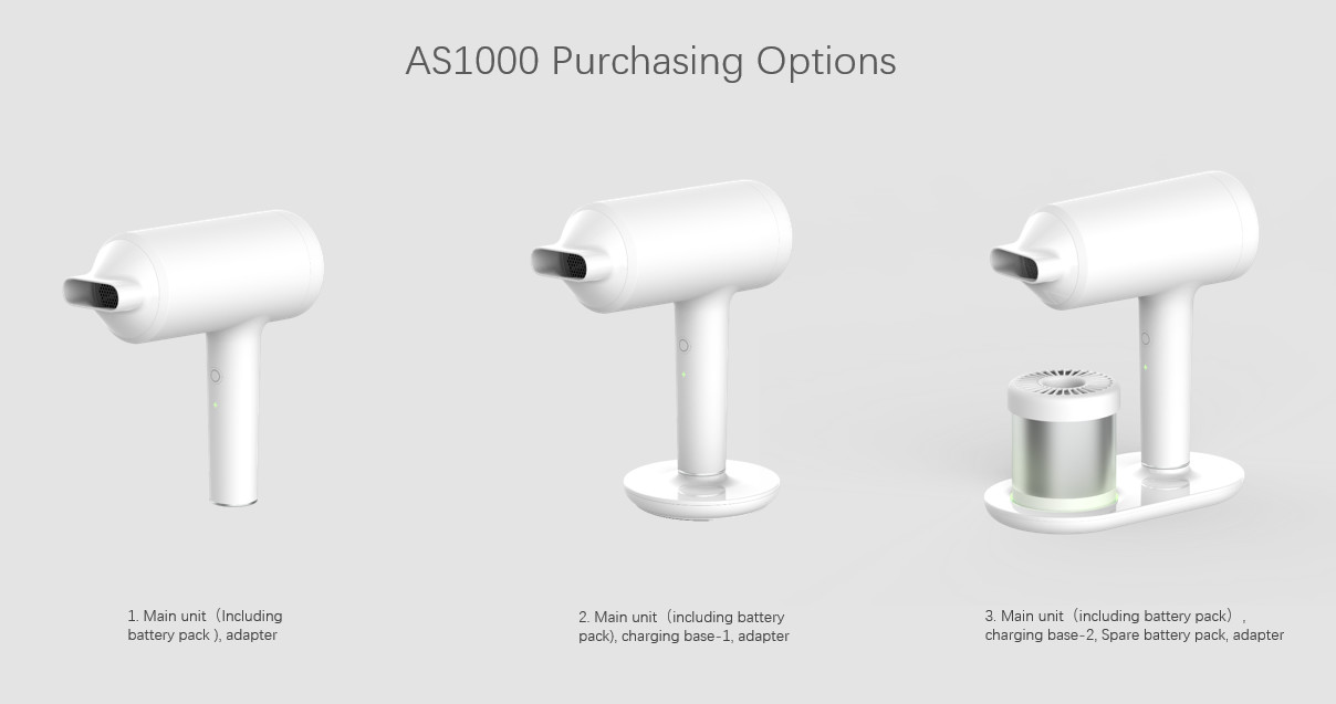 2020 New Design Rechargeable Hair Dryer 600W High Power Battery Replaceable Wireless Hairdryer
