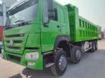 Used Sinotruck HOWO 6*4 Dump Truck Green Large-Heavy Duty Truck Engine Capacity