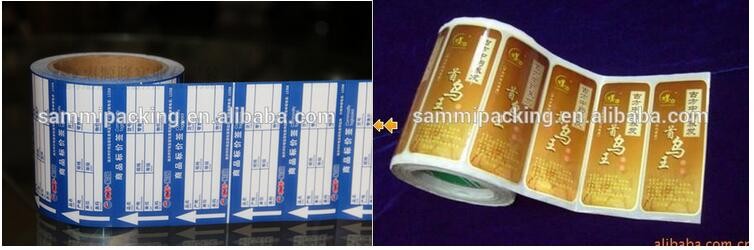 Good quality semi-automatic flat bottle labeling machine packing machine with coder