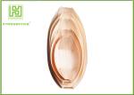 Natural Color Japanese Wooden Sushi Boat Sushi Plate Set Hot Stamped Logo