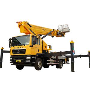 Quality 56m 50m truck mounted aerial work platform lift aerial work platform wholesale
