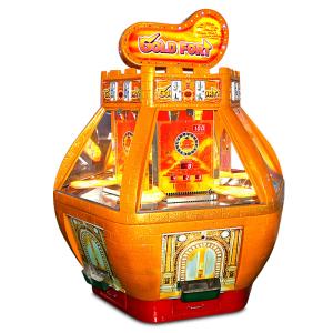 Quality Casino Press Coin Vending Machine , Excavator Gift Tabletop Pinball Machine wholesale