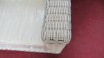 outdoor 9mm half round rattan sofa set