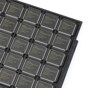 China FPGAs - Field Programmable IC Chip Gate Arrays XC6SLX9-2TQG144C RAM Size 72 kB on sale