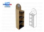 FSDU Shelving Red Wine Wood/MDF Permanent Merchandising Display Stand Heavyduty