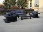 outdoor wicker sofa set