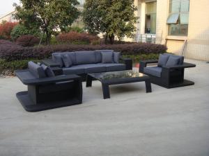 Quality outdoor wicker sofa set wholesale