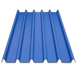 Quality Color Coated Steel Roofing Sheet Corrugated Galvanized Galvalume Roof Panel PPGI PPGL Metal Zinc Tile Roof Sheet wholesale