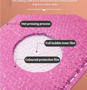 Quality Custom Printed Postage Poly Holographic Bubble Mailers Envelope Shipping Bags wholesale