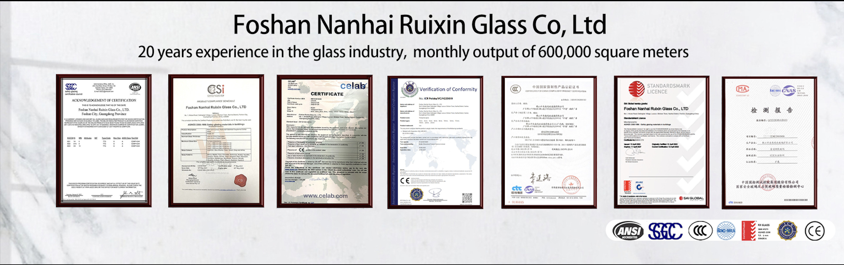 tempered glass panels
