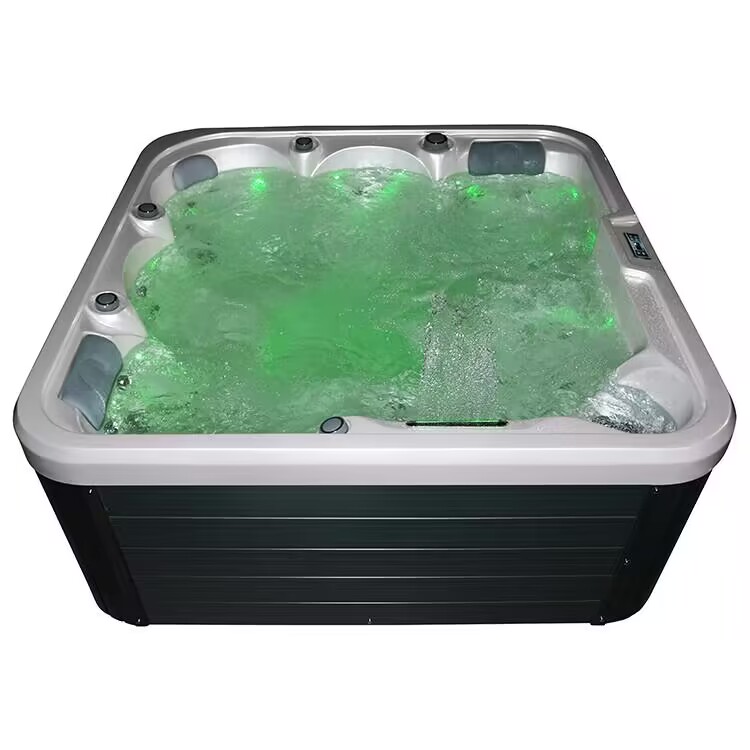 Jacuzzier Outdoor Spa Tub With Hydrotherapy Whirlpool Hot Tub For 5 Person Luxury Massage For Villa Use
