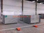 Corrosion Proof Temporary Chain Link Fence , Construction Site Security Fencing