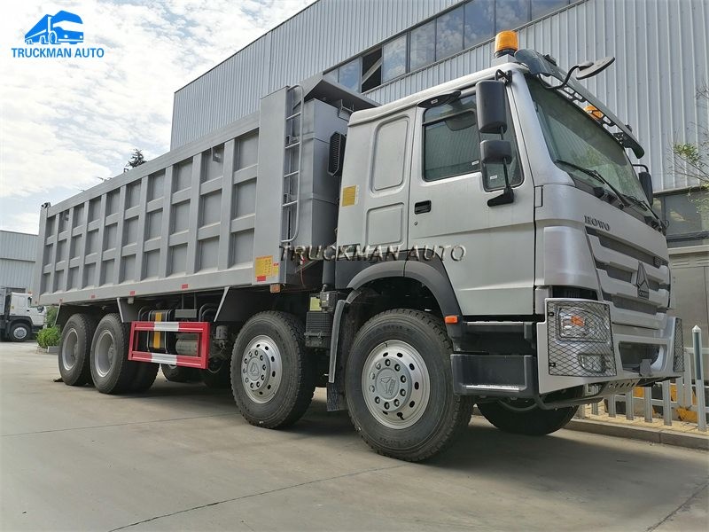 12 Wheel 371HP SINOTRUK HOWO Heavy Duty Tipper Truck For Mauritania