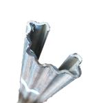 PVC Coated Vineyard Plant Support Posts Customized Length Long Service Life