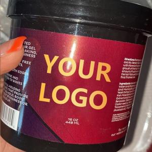 Quality Perfume-Free Vegan Edge Control Gel for Extreme Hold and Smooth Styling Private Label wholesale