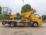 JAC Diesel Telescopic Boom Bucket Truck 22m Overhead working truck Euro 5