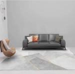 Gradient Ripple Polyester Fiber Living Room Floor Carpet Special Style