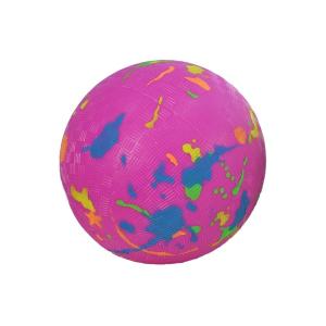 Quality Odorless Antiwear Rubber Playground Ball , Multipurpose Pink Playground Ball wholesale