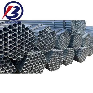Quality Galvanized Pipe for Construction Gi Welded Steel Pipes Customized Metal Building Materials wholesale