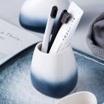 White Ceramic Bathroom Set Simple Design Unique Home Accessories