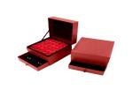 Holiday Jewelry Packaging Boxes / Two Lays Drawer Box Package Custom Color