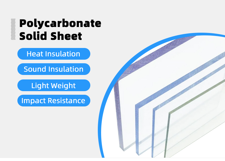 Anti Glare Polycarbonate Plastic Roofing Sheet for Bus Shelters (UV Version)