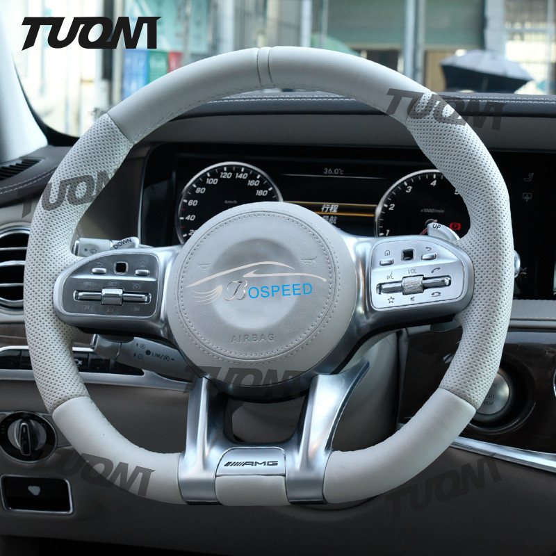 Customizable Car Steering Wheel Mercedes Benz Leather Steering Wheel