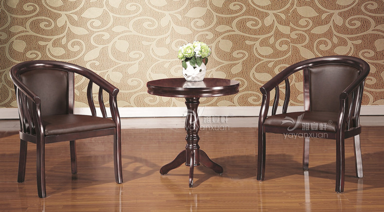 Reception Waiting Chairs WIth Wooden Material For Sale With Competitive Price (YW-35)