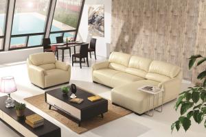 Quality modern living room leather section sofa furniture wholesale