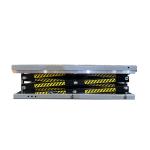 1000kg Heavy Duty Hydraulic Electric Multi Stage Scissor Lift Max Height 118