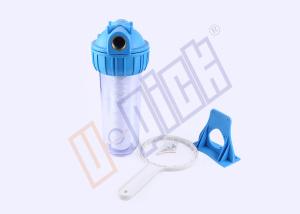 China Blue Lid PP Cartridge Filter Housing SGS Certification For Drinking Water Purifier on sale