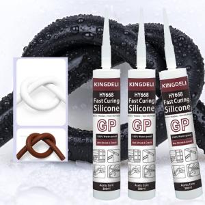 Quality Acid Gp Cure Colored Acetic Silicone Sealant Glue Waterproof For Window wholesale