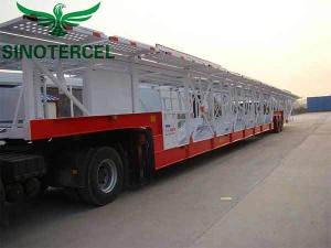 Quality 30 Tons - 80 Tons Car Carrier Semi Trailer 12R22.5 Semi Car Hauler Trailer wholesale
