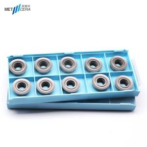 Quality High Performance Cermet Indexable Bearing Inserts ISO Standard RPGT1203-BB MC102B wholesale