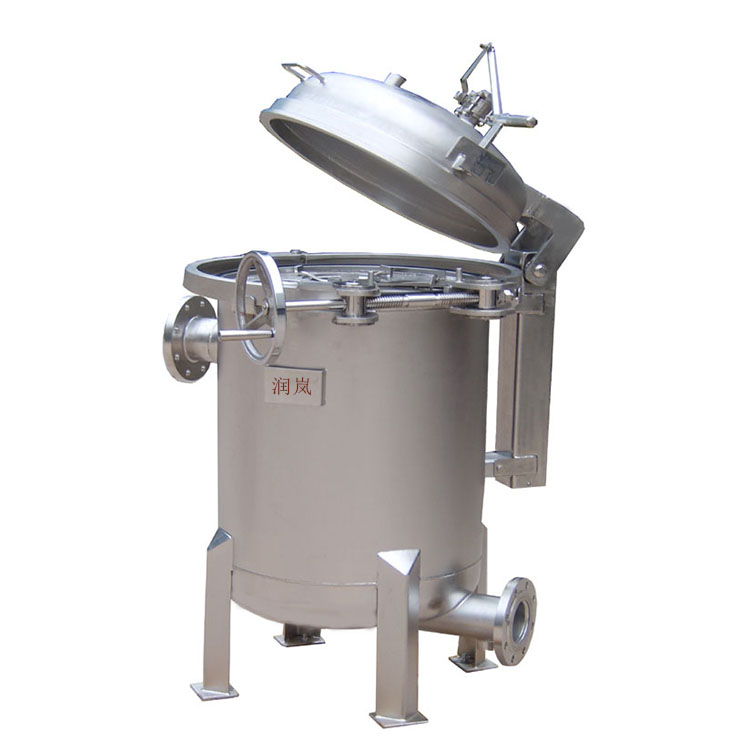 62KG Weight Modular SS Bag Filter Housing with Adjustable Inlet/Outlet Connections