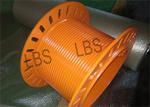 Helical Spiral Grooved Drum Orange Winch Drum SS304 Material GJB Standard