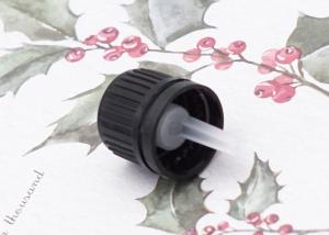 Quality 18mm Neck Plastic Screw Caps Child Resistant 18 Tamper Evident Screw wholesale