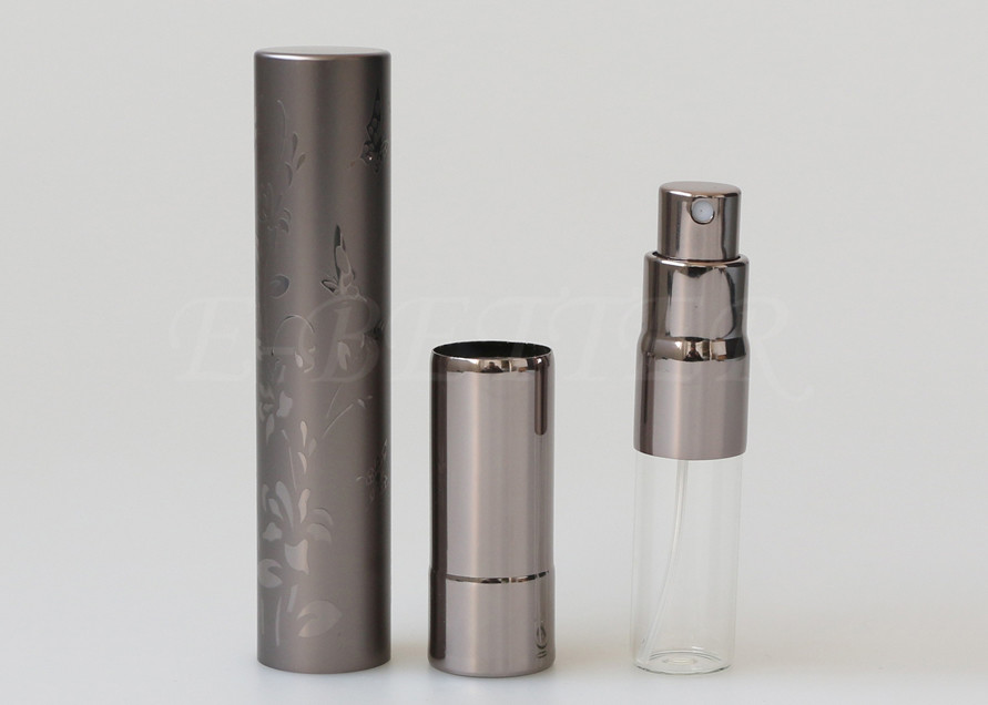 Black Refillable Perfume Shop Travel Portable Perfume Atomiser 10 Ml