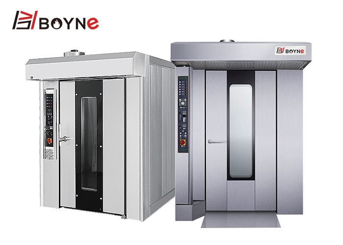 Commercial Electric Hot Air Rotary Oven 52kw Tray Size 400x600mm