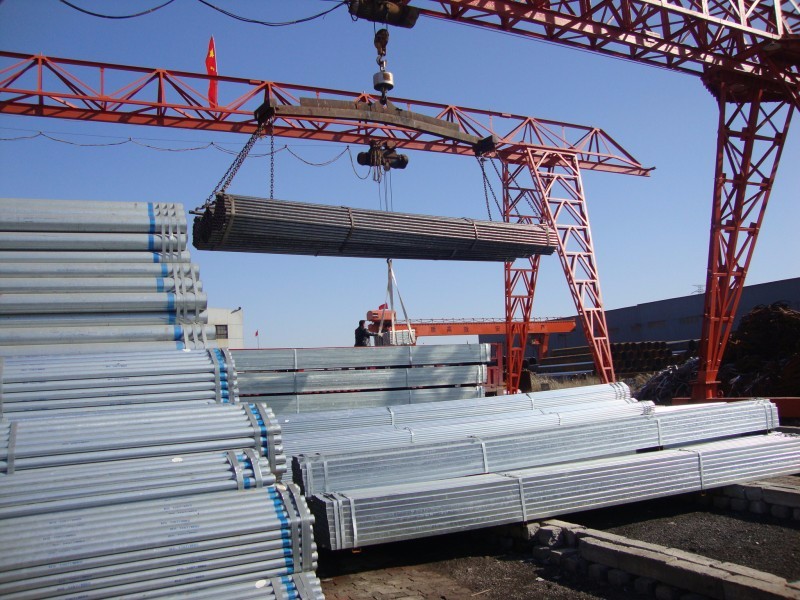 Pre Galvanized Square Steel Tube Light Zinc Coating 40-120g
